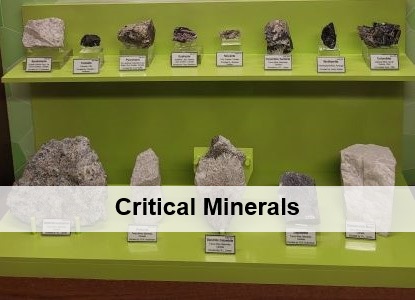 Image to link to the Critical Minerals display webpage.